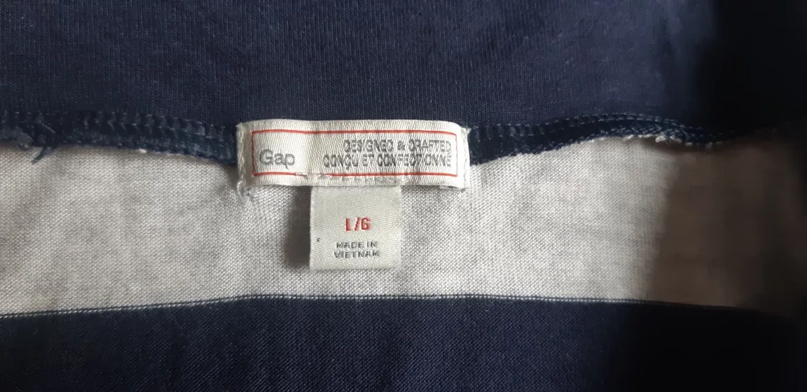 Gap Striped Maxi Skirt - Size L image indicator(3)