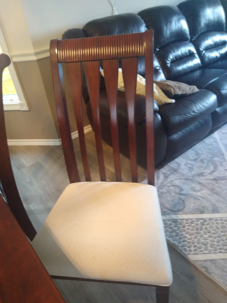 Wooden Dining Table & Chairs Set - photo 2