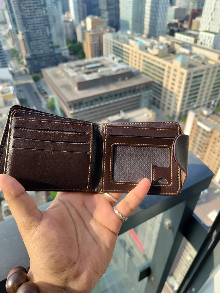 One Piece Brown Leather Wallet✨ image indicator(3)