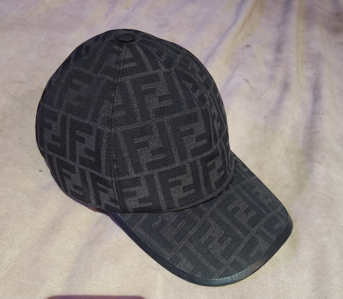 Fendi FF Jacquard Baseball Cap