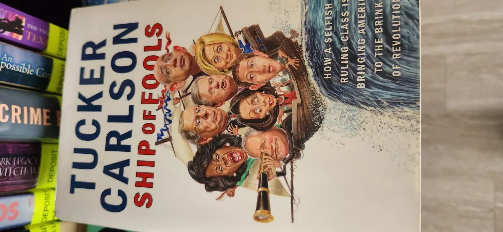 Tucker Carlson - Ship of Fools Book freecycle 🏆 thumbnail