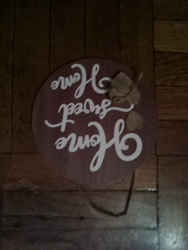 Home Sweet Home Sign # freecycle