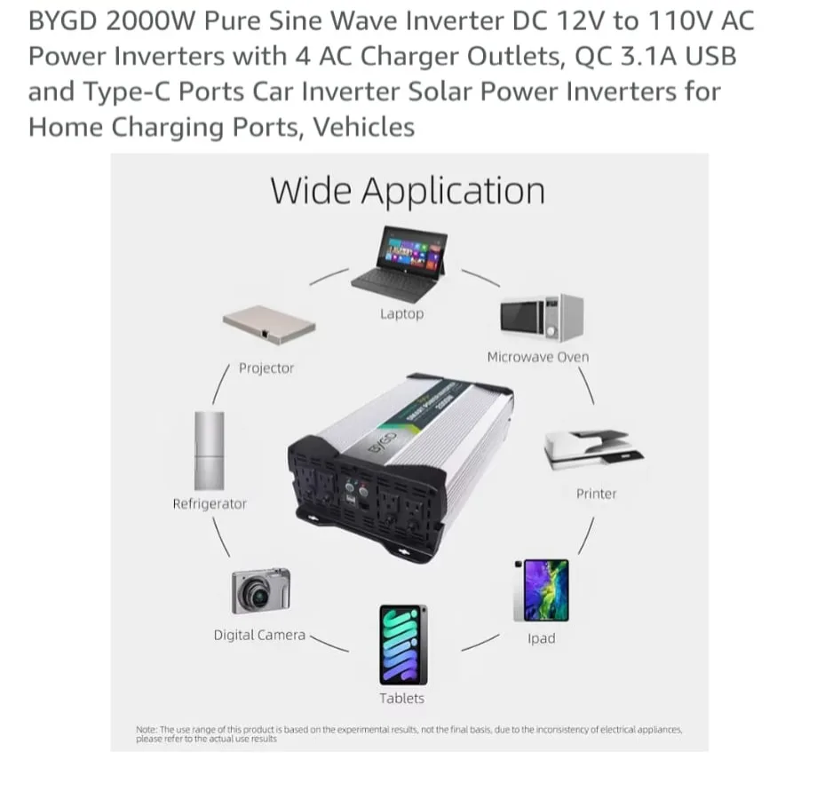 Power Inverter with Outlets and USB Ports thumbnail