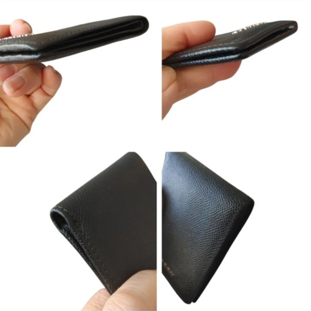 Burberry Black Leather Wallet image indicator(8)