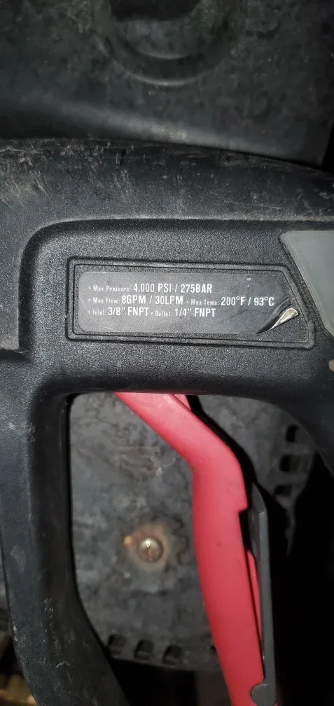 HONDA Pressure Washer image indicator(6)