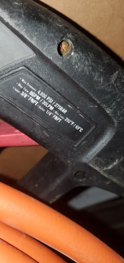 HONDA Pressure Washer image indicator(7)