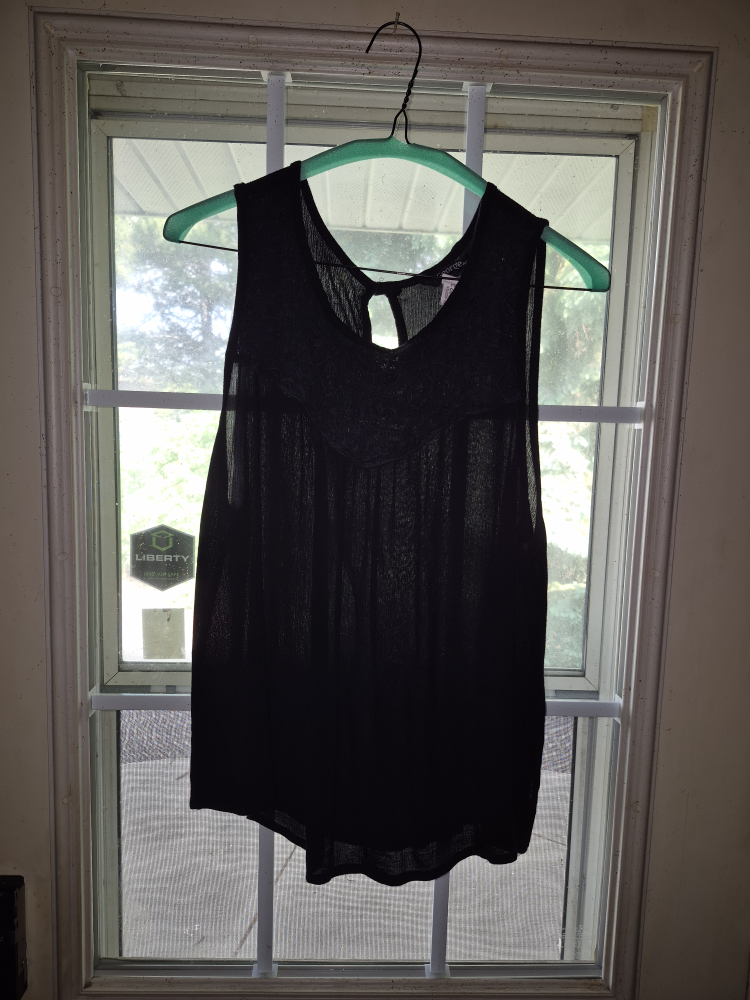 Black Sleeveless Top