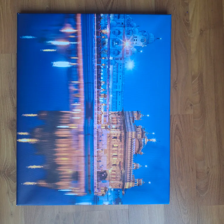 Golden Temple Canvas Print thumbnail