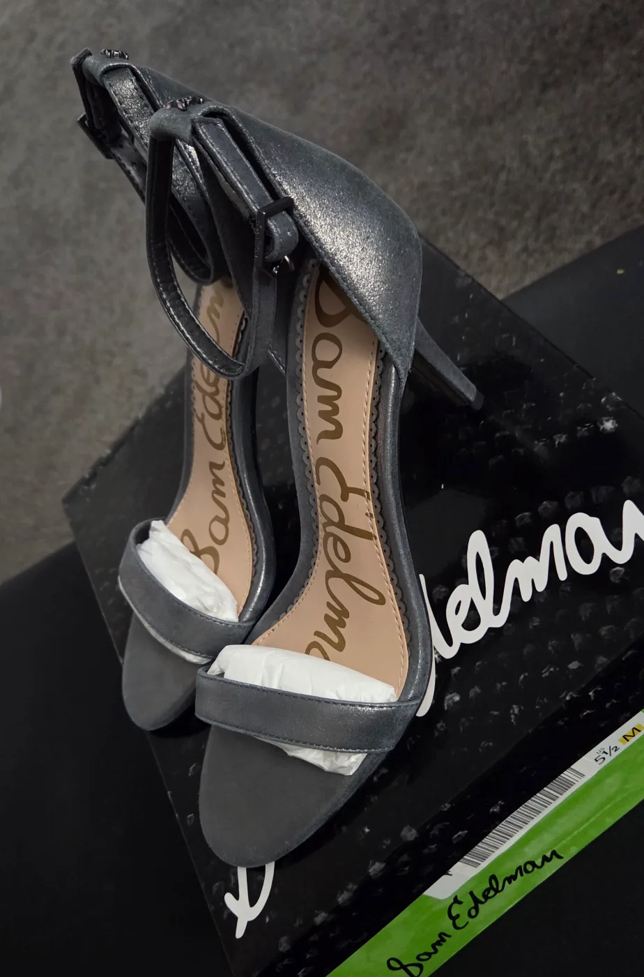 Sam Edelman Dark Pewter Sandals image indicator(2)