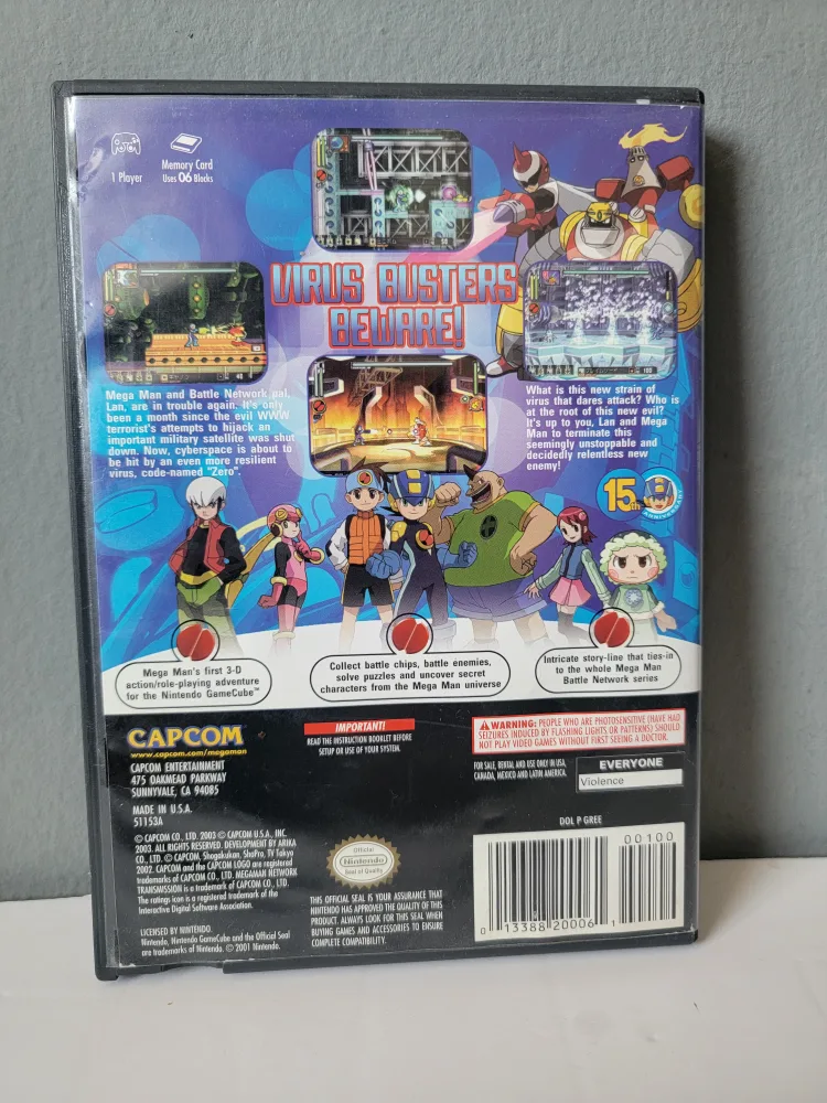 MegaMan Network Transmission - Nintendo GameCube image indicator(2)