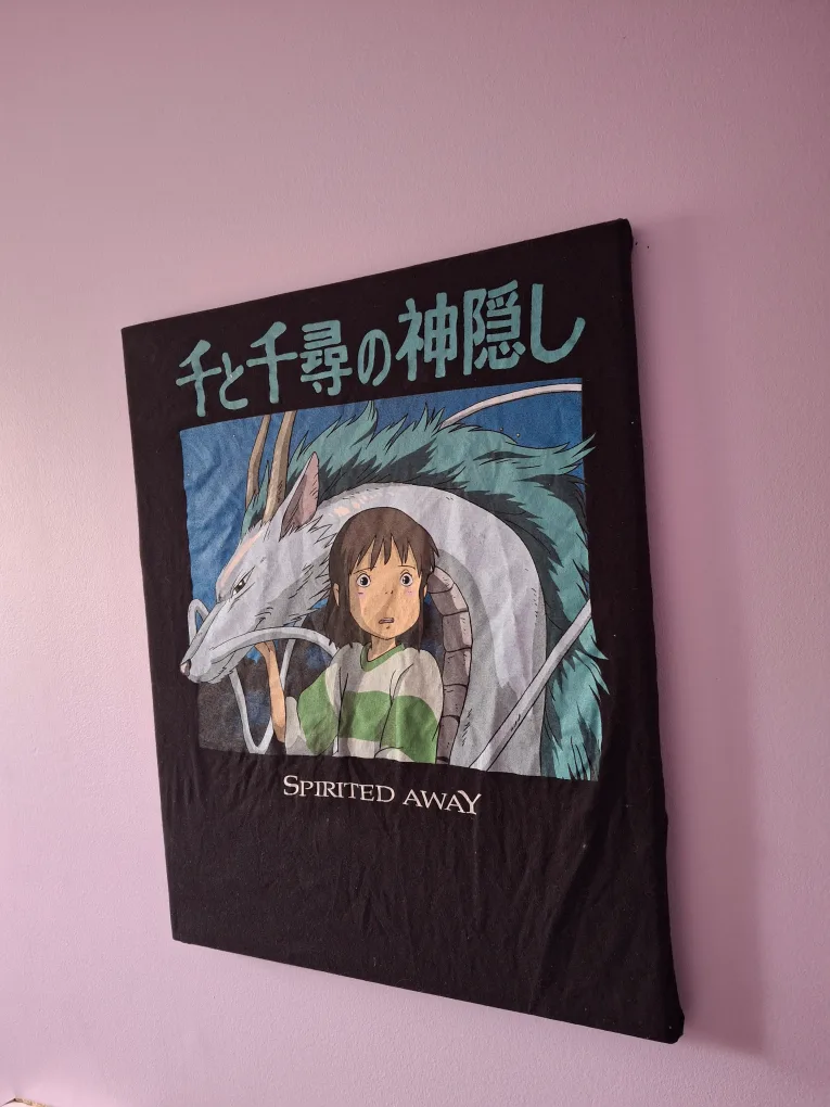 Spirited Away Graphic Tee art on canvas. image indicator(3)