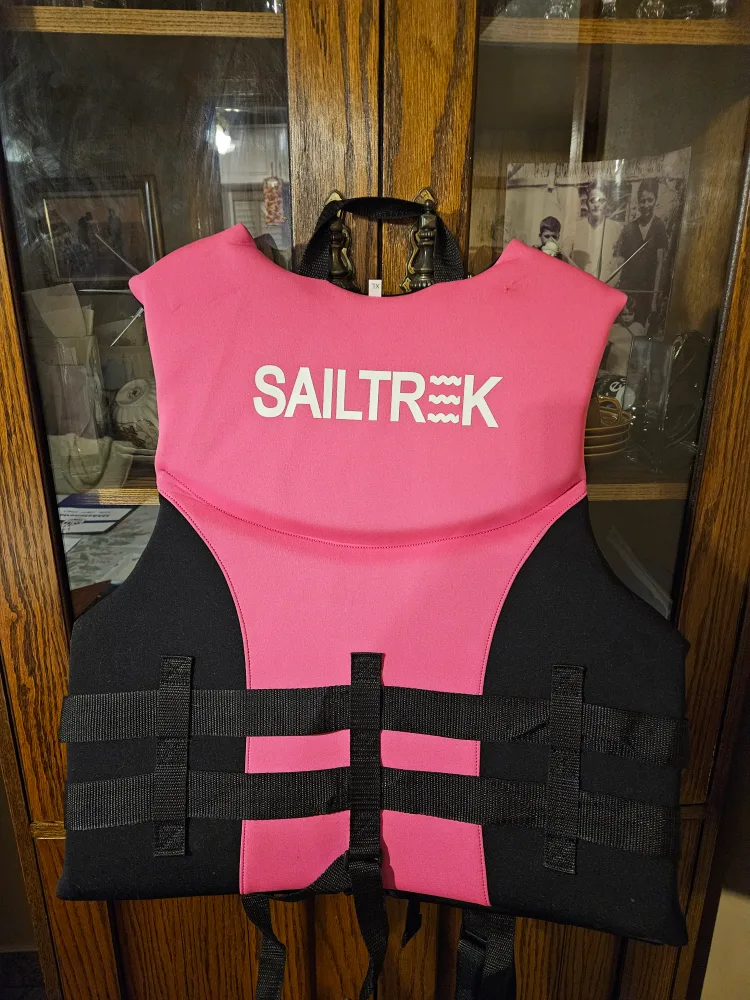 Sailtrek Life Vest - Pink & Black thumbnail