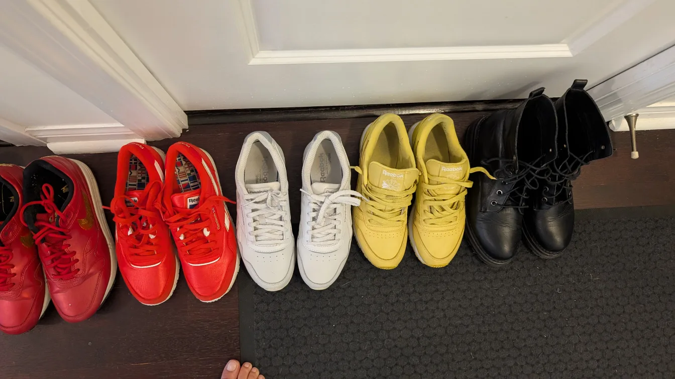 Reebok Classic Shoes, Nike shoes and others thumbnail