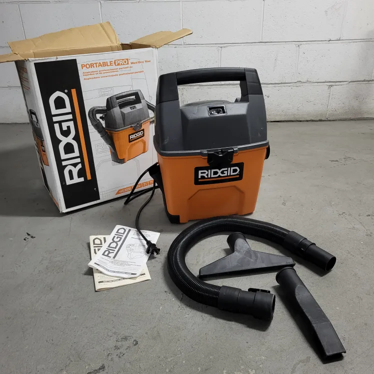 RIDGID Portable Wet/Dry Vacuum
