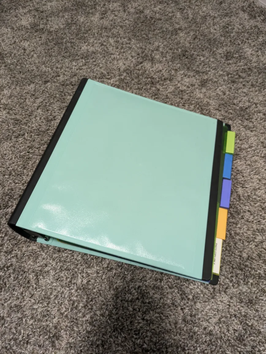 Binder with Dividers thumbnail
