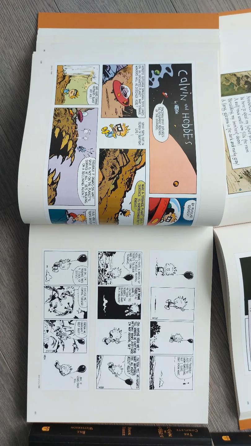 The Complete Calvin and Hobbes Boxset 4 volumes image indicator(9)
