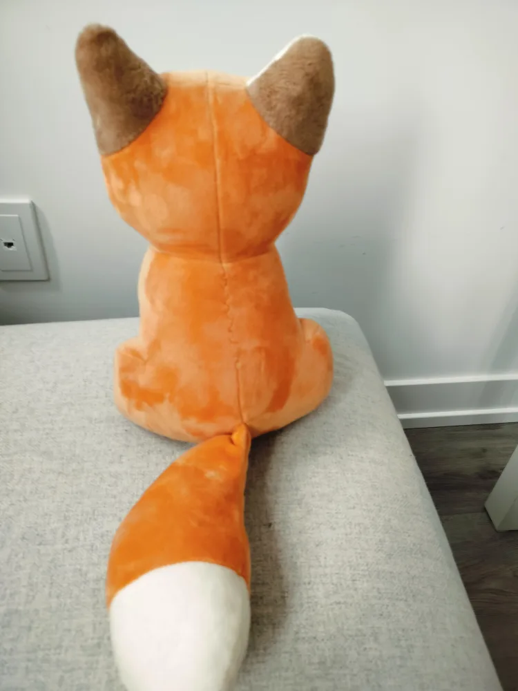 Orange Fox Plush Toy image indicator(2)
