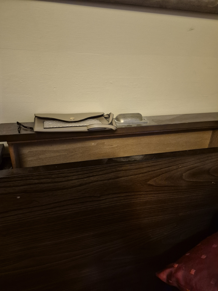 Wood dining table - Brown  With 4 cutlery drawers - photo 3