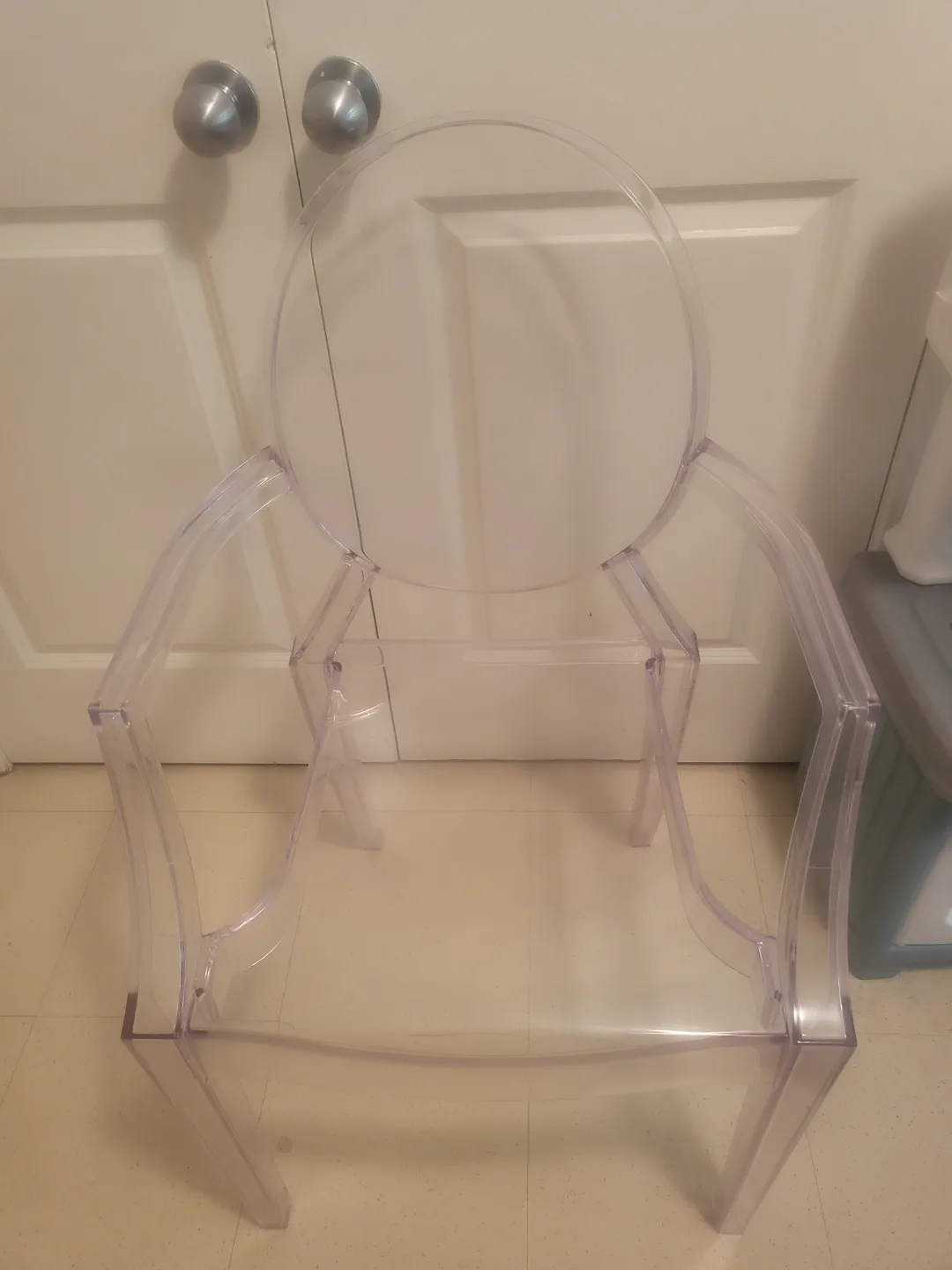 2x Transparent Dining Chair -Ghost Chairs image indicator(2)