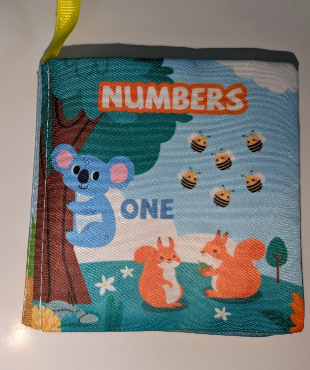 Numbers Fabric Baby Book