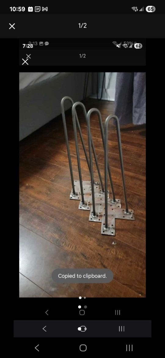 4 hairpin legs - photo 2