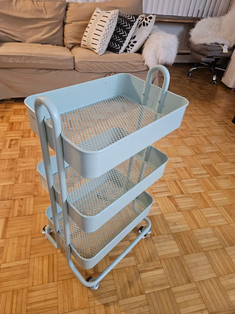 Rolling Cart with 3 Tiers thumbnail
