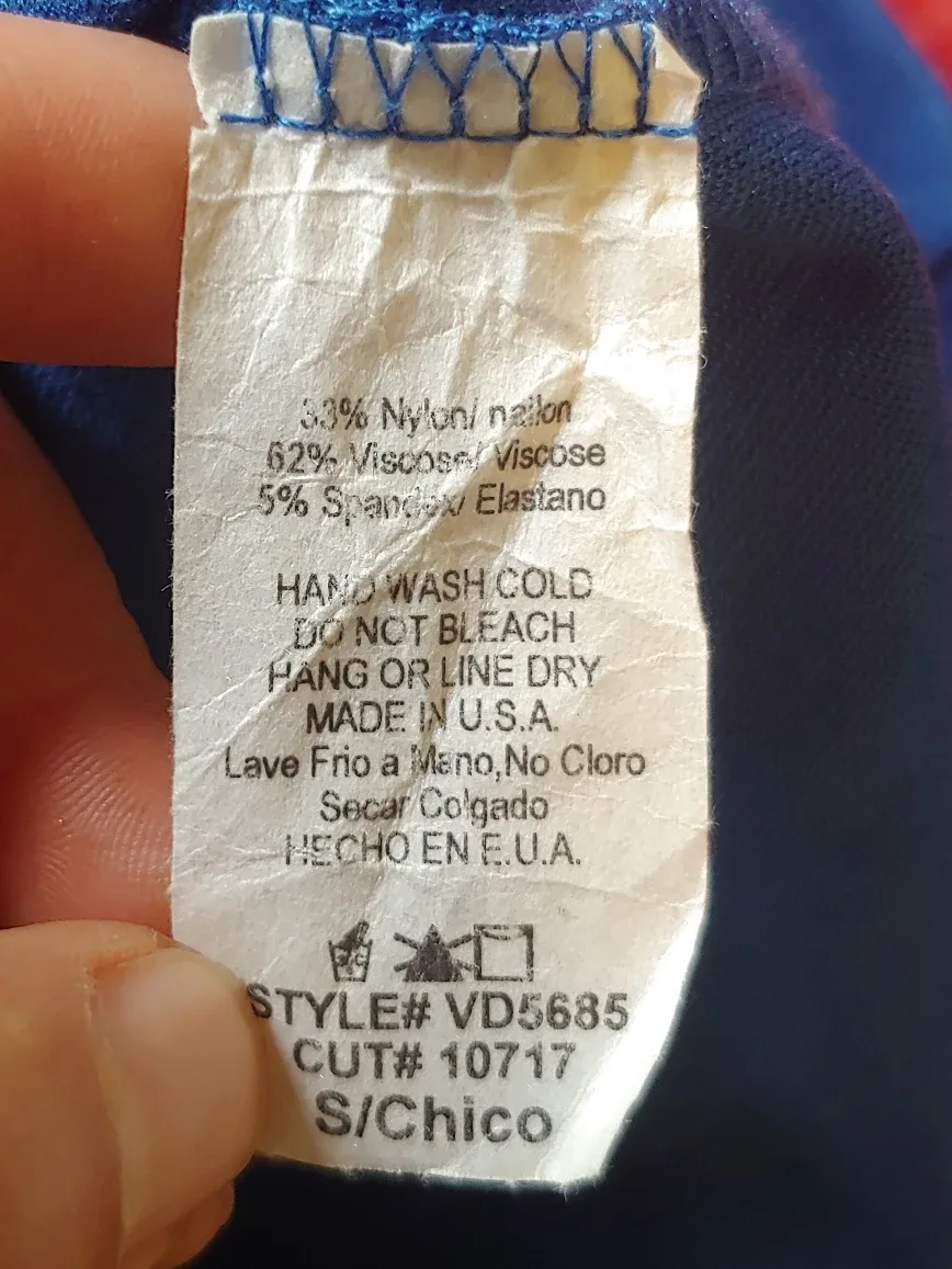 New Vijo Couture Blue & White Dress image indicator(6)