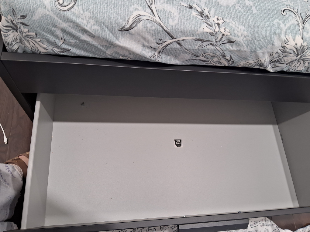 IKEA Brimnes Bed Frame with Under Bed Storage - photo 4