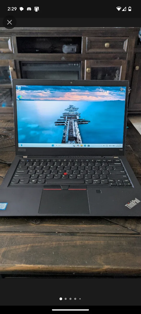 Lenovo ThinkPad T490 Laptop thumbnail