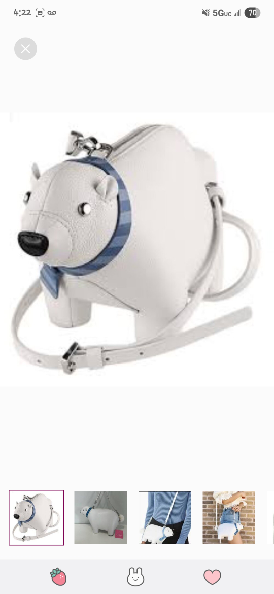 Kate Spade Arctic Friends Polar Bear Crossbody Bag