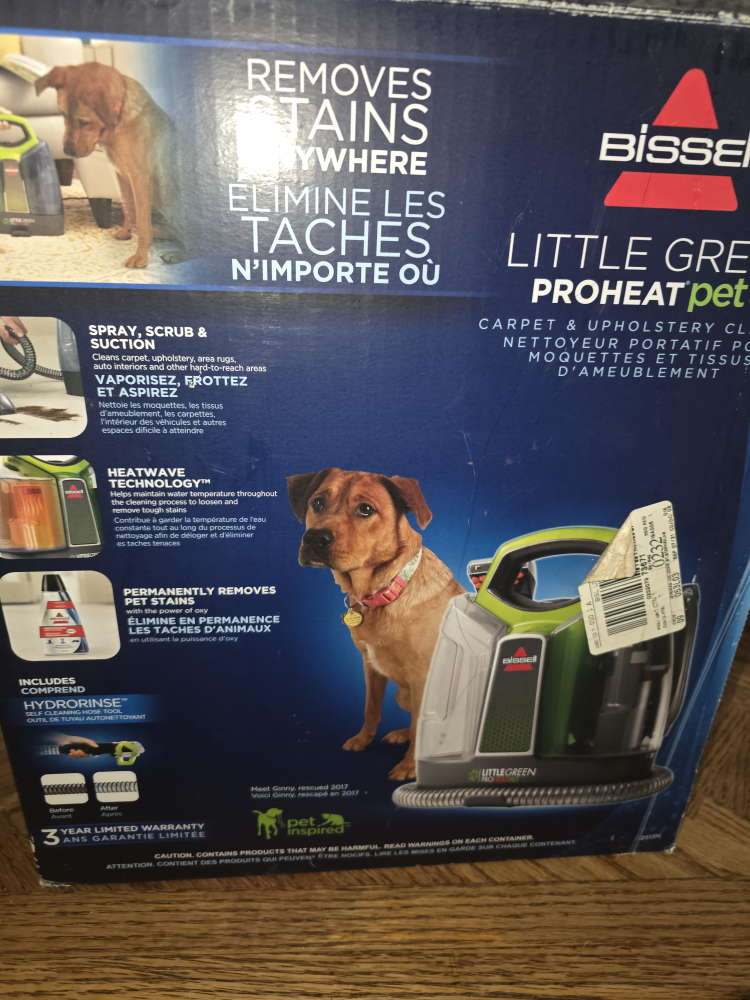 Bissell Little Green ProHeat Pet Carpet Cleaner