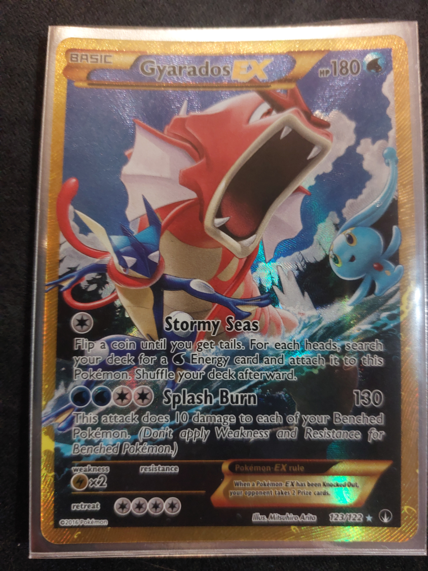Gyarados EX Pokemon Card