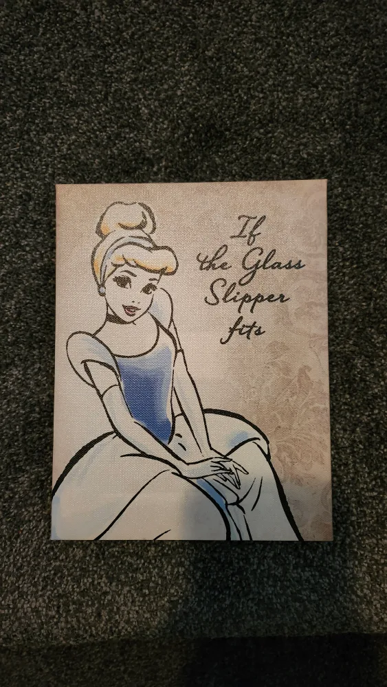 Cinderella Canvas Painting thumbnail