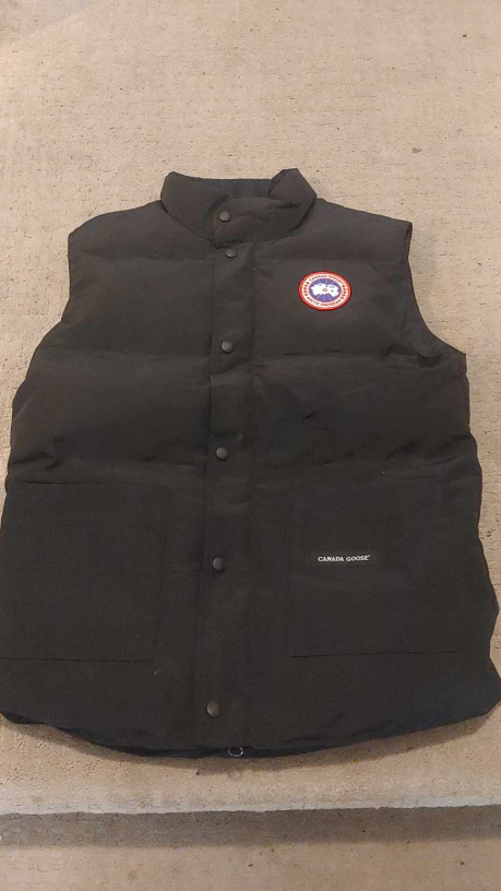 Canada Goose Black Down Vest