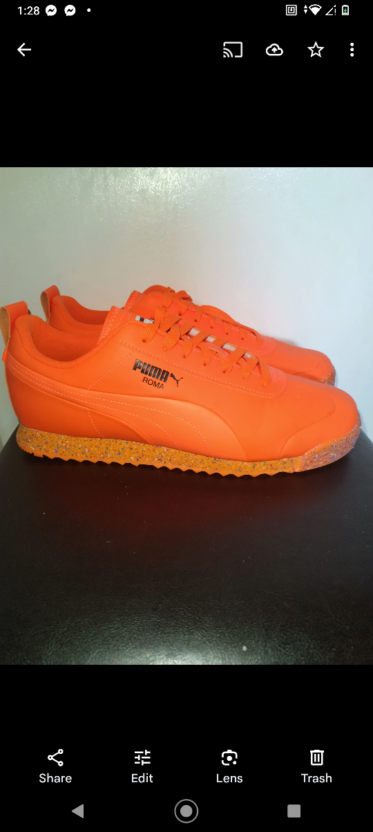 Puma Roma Orange Sneakers