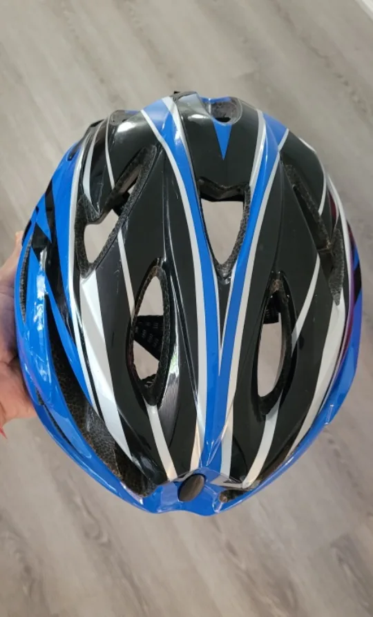 Blue & Black Bike Helmet image indicator(2)