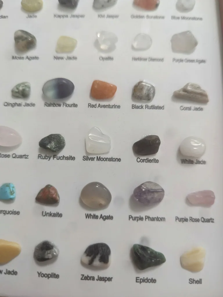Framed 100 Kinds of Natural Gem Collection image indicator(4)
