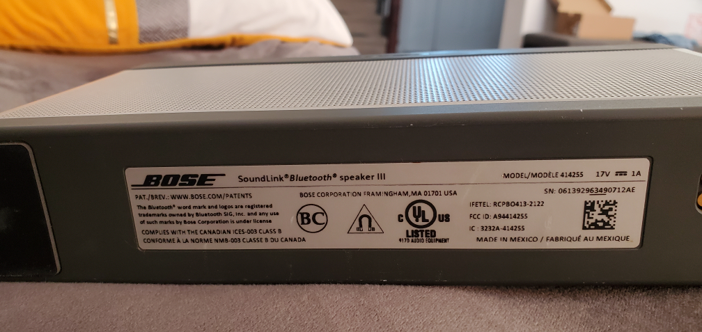 Bose SoundLink Bluetooth Speaker III - photo 2
