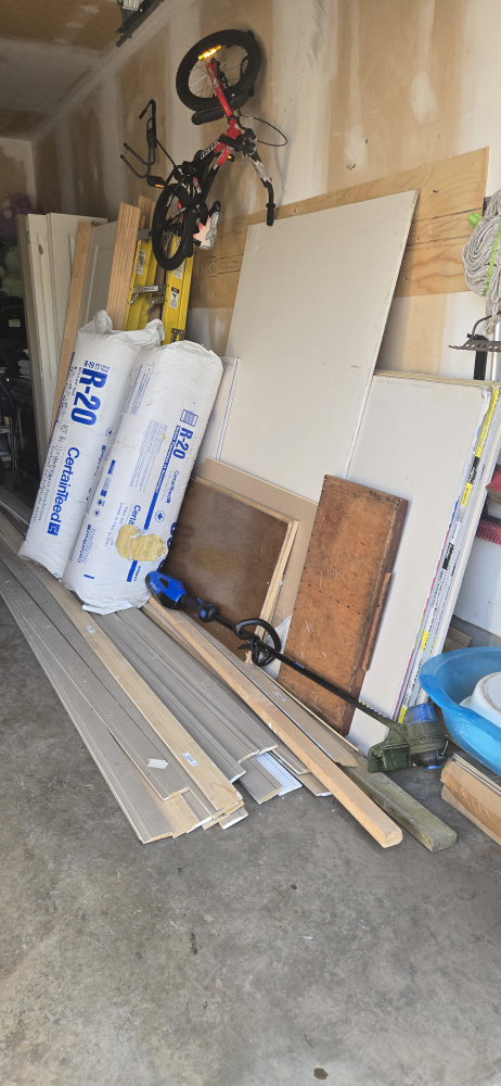 New Drywall, Insulation, Basebord/Moulding and Wood Doors