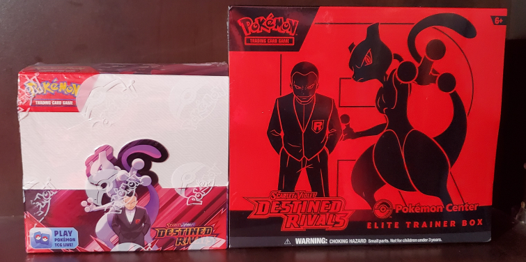 Pokemon Destined Rivals Booster Box & PC ETB