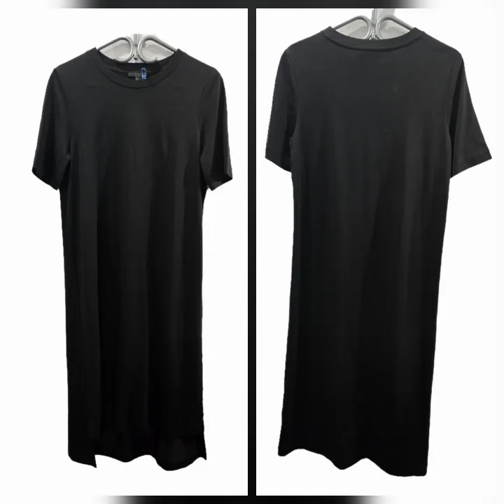 COS High-Low T-Shirt Dress  Size Relaxed-Fit S/M image indicator(5)