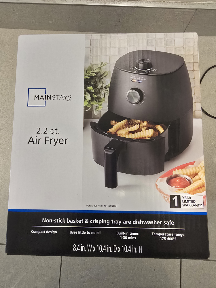 Mainstays 2L Air fryer  Contact 437 838 3346 - photo 4