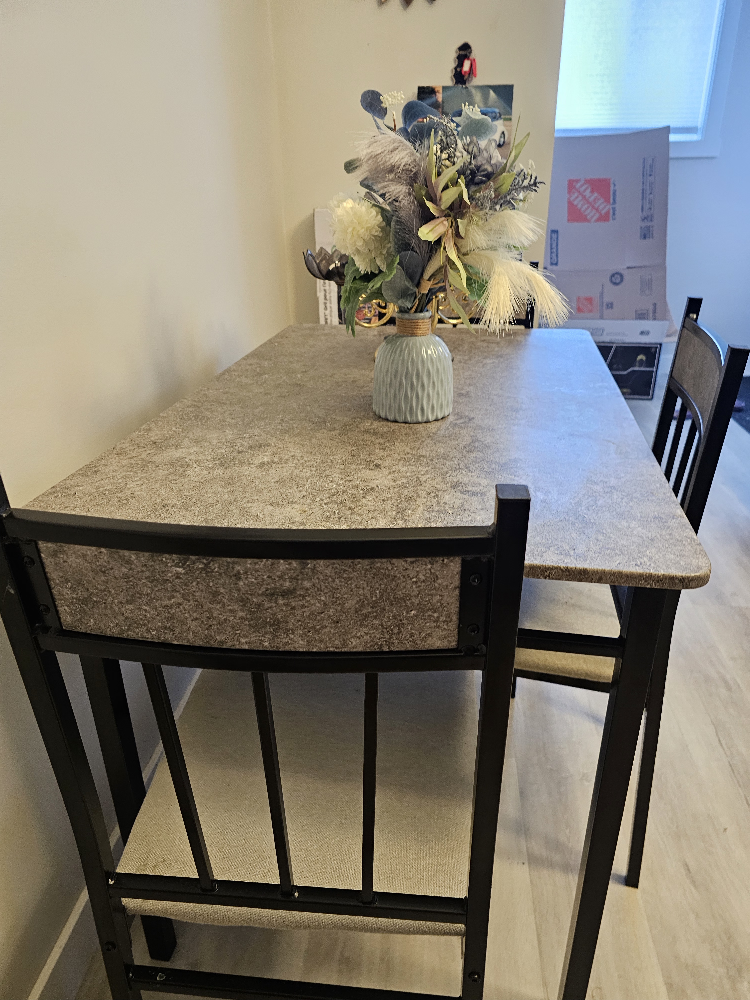Dining Table with 3 Chairs - Like New! - photo 4