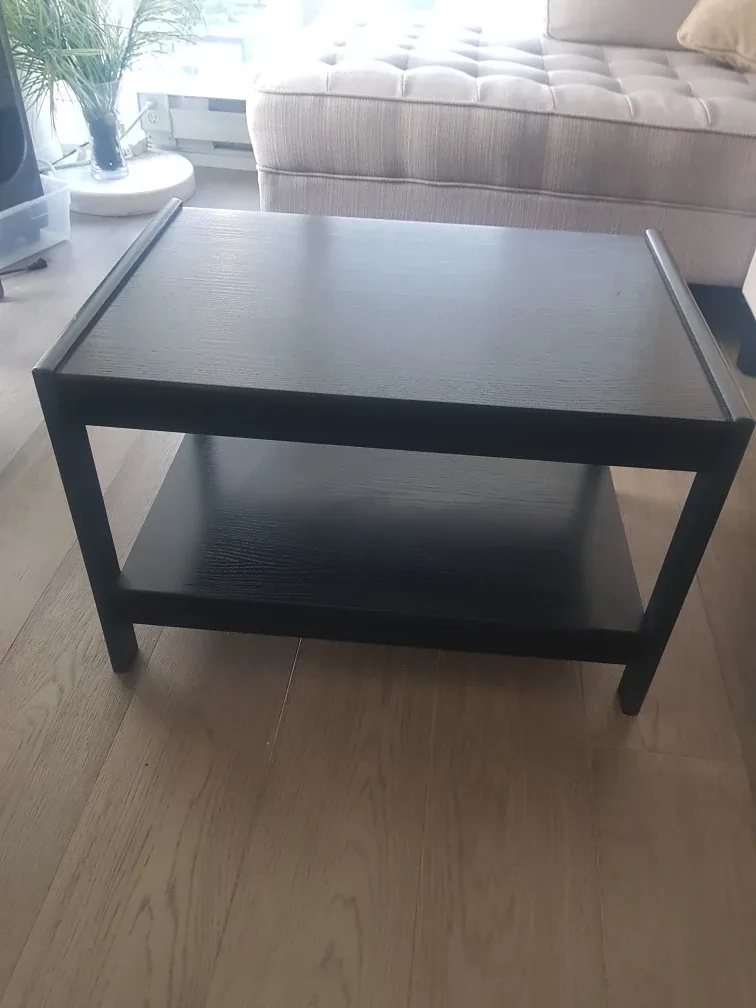 Black Wooden Coffee or Side Table image indicator(3)