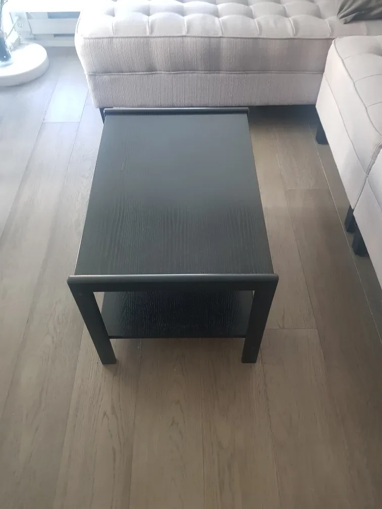 Black Wooden Coffee or Side Table image indicator(4)