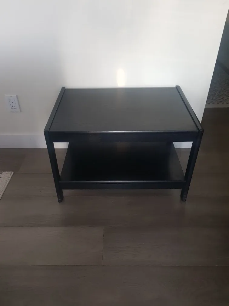 Black Wooden Coffee or Side Table image indicator(7)