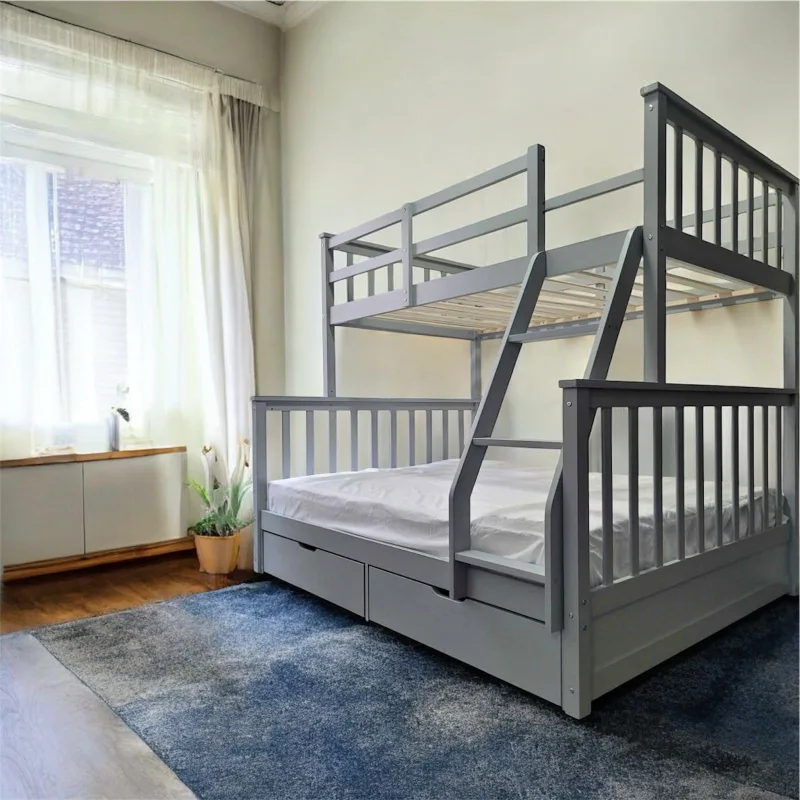 Grey Bunk Bed thumbnail