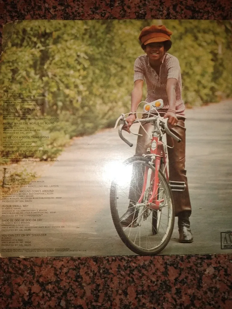 🥕Michael Jackson Ben Vinyl Record image indicator(2)