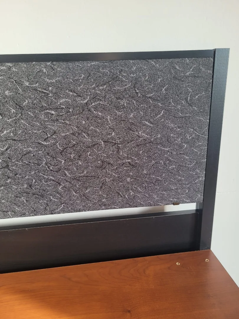 Wood Finish Office Desk and Filing Cabinet image indicator(2)