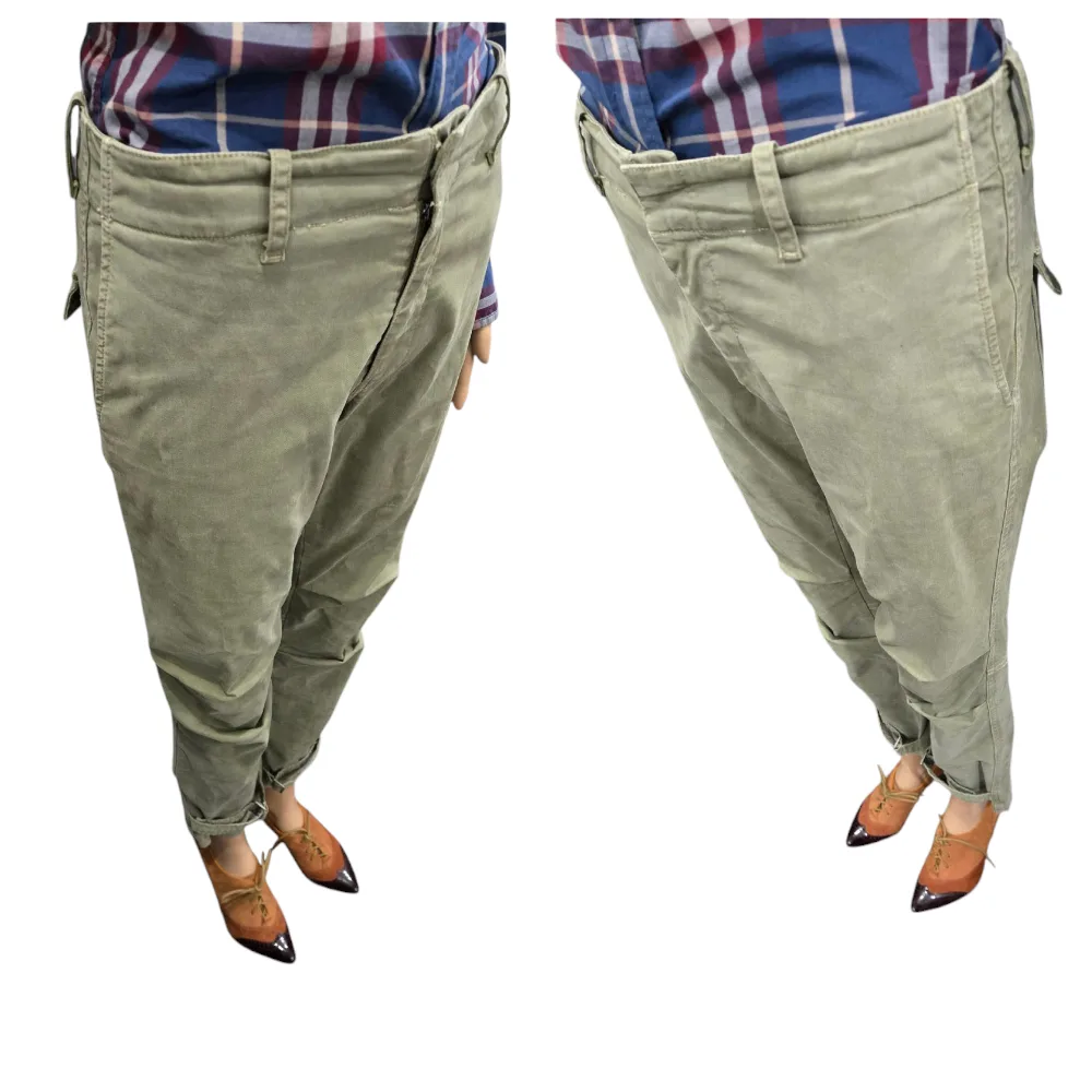 Nili Lotan Mid-Rise Straight Leg Ankle Pants Size 4 image indicator(4)